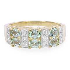 9K Brazilian Paraiba Tourmaline Gold Ring