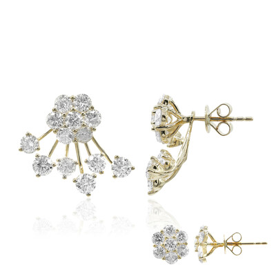 14K I1 (H) Diamond Gold Earrings (CIRARI)