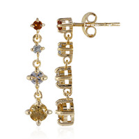 Citrine Silver Earrings