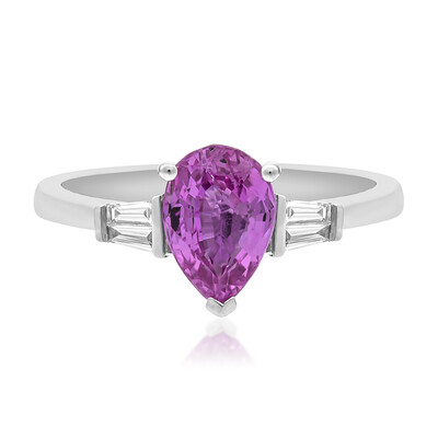 14K Pink Sapphire Gold Ring (CIRARI)