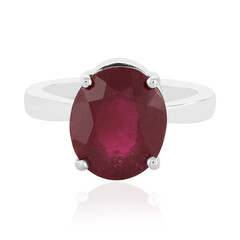 Madagascar Ruby Silver Ring