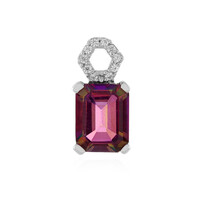 Purple Mystic Topaz Silver Pendant