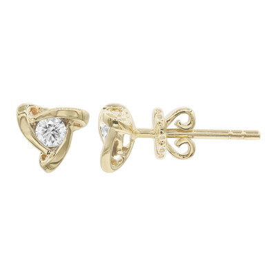 9K SI Diamond Gold Earrings