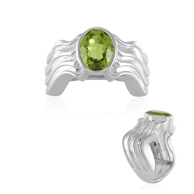 Peridot Silver Ring (de Melo)