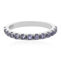 Tanzanite Silver Ring