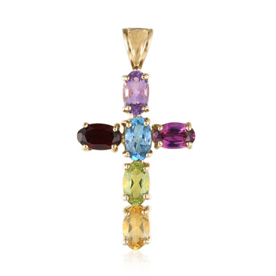Amethyst Silver Pendant