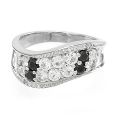 White Sapphire Silver Ring