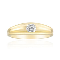 9K SI1 (G) Diamond Gold Ring