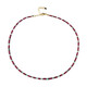 Madagascar Ruby Silver Necklace