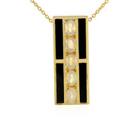 Welo Opal Silver Necklace