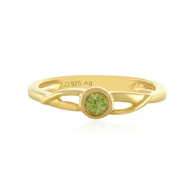 Capelinha Sphene Silver Ring