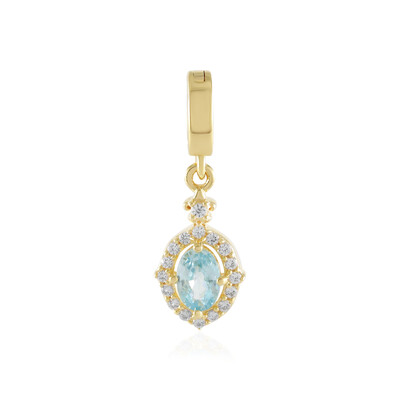 Ratanakiri Zircon Silver Pendant