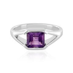 Uruguayan Amethyst Silver Ring