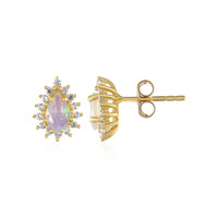 Welo Opal Silver Earrings