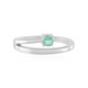 Russian Emerald Silver Ring