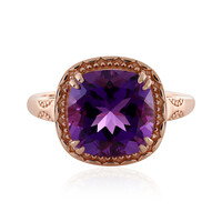 Moroccan Amethyst Silver Ring