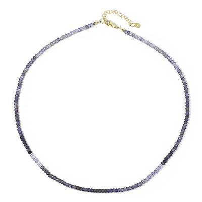 Iolite Silver Necklace