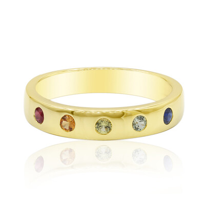 Ruby Silver Ring
