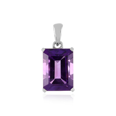 Moroccan Amethyst Silver Pendant