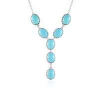 Sleeping Beauty Turquoise Silver Necklace (Faszination Türkis)