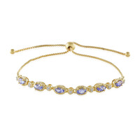 Tanzanite Silver Bracelet