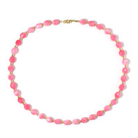 Blush Quartz Silver Necklace
