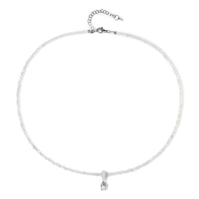Zircon Silver Necklace