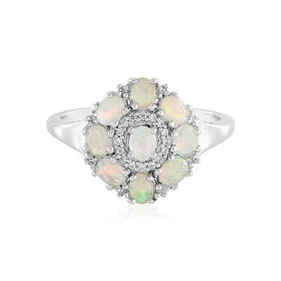 Welo Opal Silver Ring