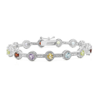 Peridot Silver Bracelet