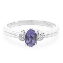 Madagascar Iolite Silver Ring