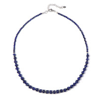 Lapis Lazuli Silver Necklace