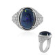 Mezezo Opal Silver Ring (Adela Silber)