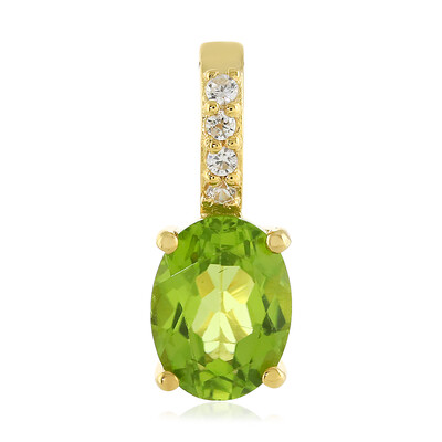 Peridot Silver Pendant