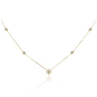 14K SI2 (H) Diamond Gold Necklace (CIRARI)
