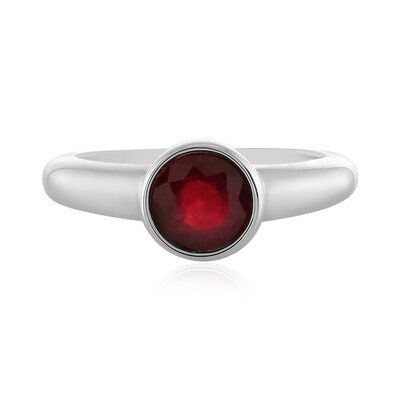 Madagascar Ruby Silver Ring