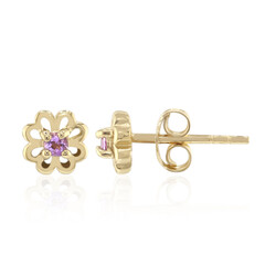 Amethyst Silver Earrings