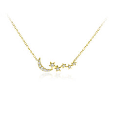 14K I1 (H) Diamond Gold Necklace (CIRARI)