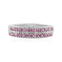 Malaya Garnet Silver Ring