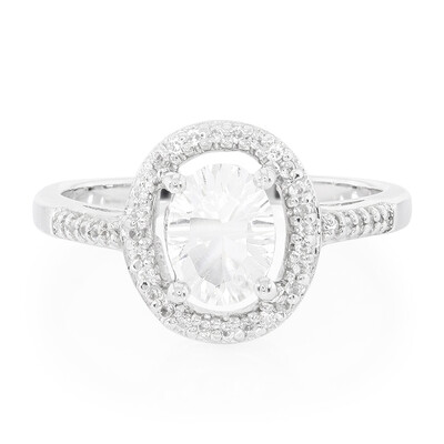 Petalite Silver Ring