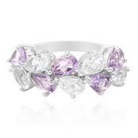 Amethyst Silver Ring