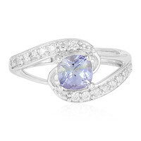 Bi Colour Tanzanite Silver Ring