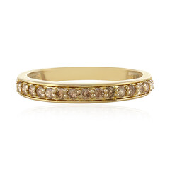 9K I1 Brown Diamond Gold Ring