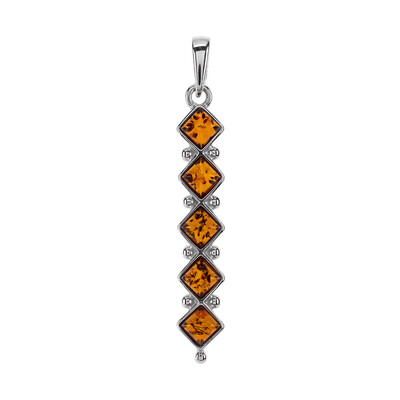 Baltic Amber Silver Pendant (dagen)