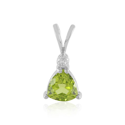 Peridot Silver Pendant