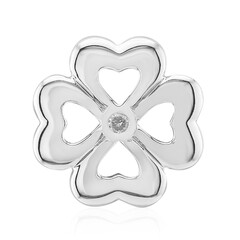 SI1 (G) Diamond Silver Charm