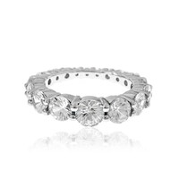 Zircon Silver Ring