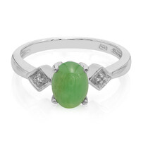 Imperial Chrysoprase Silver Ring