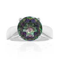 Mystic Quartz Silver Ring