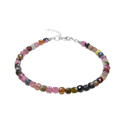 Tourmaline Silver Bracelet