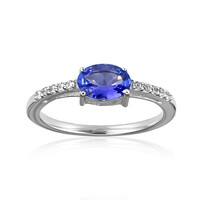 Tanzanite Silver Ring